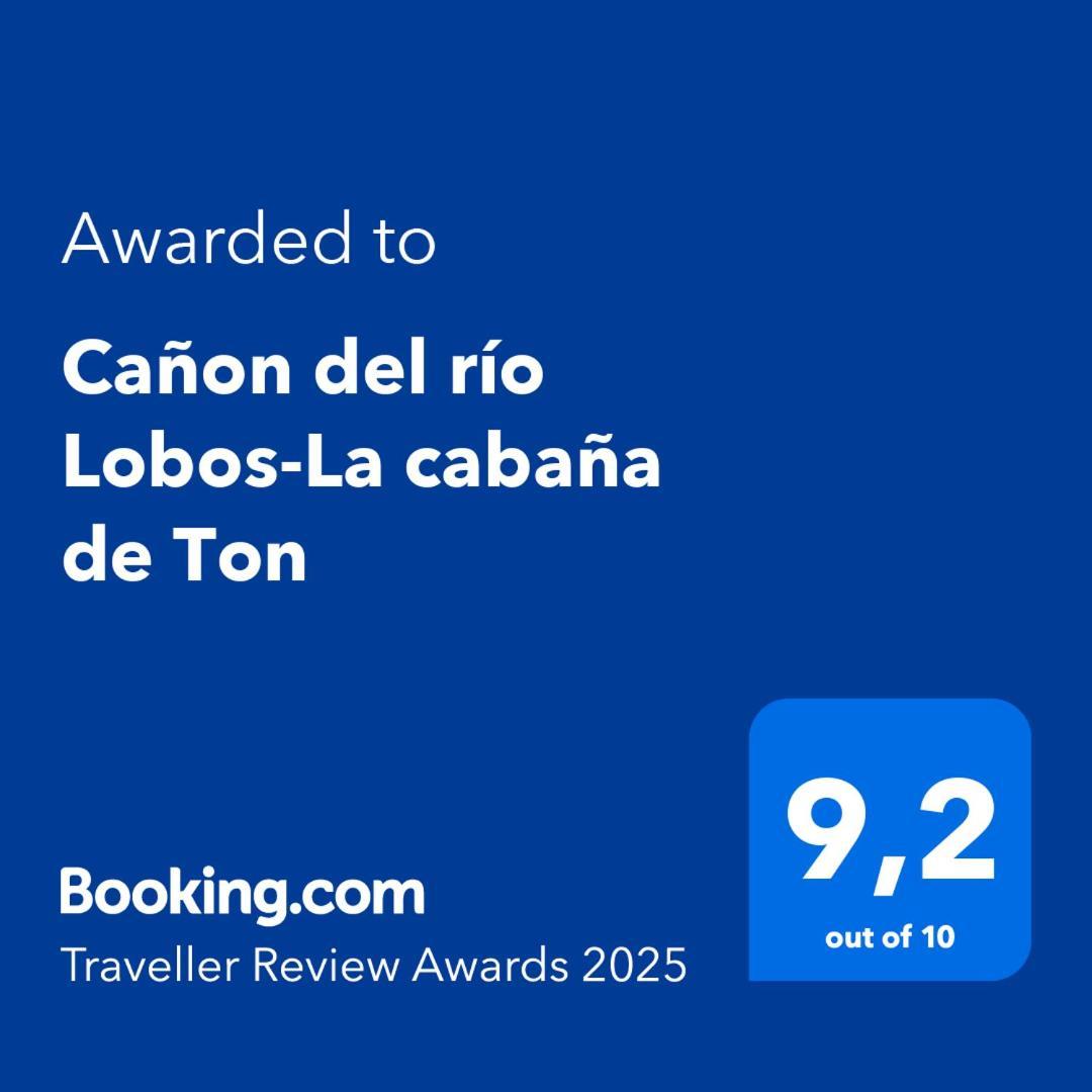 Canon Del Rio Lobos-La Cabana De Ton San Leonardo de Yagüe Buitenkant foto
